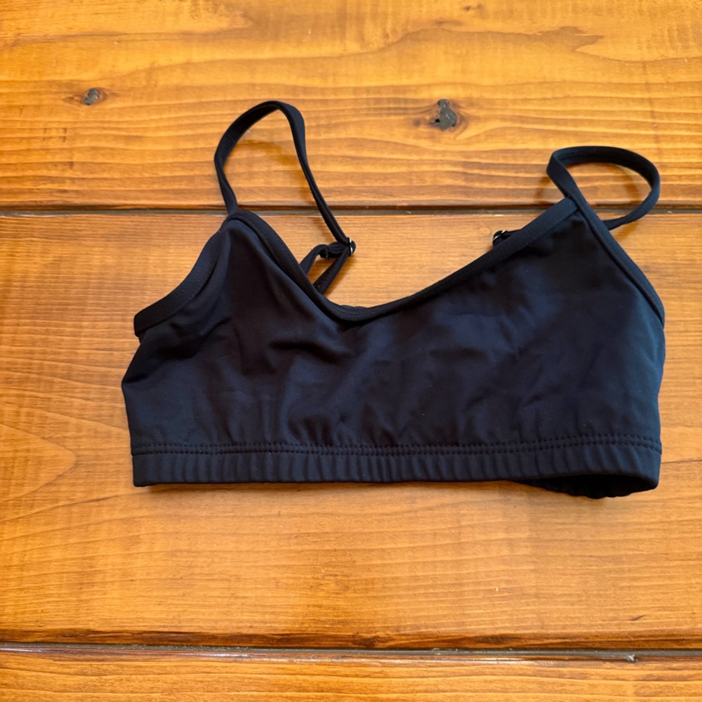 Capezio Black Sports Bra